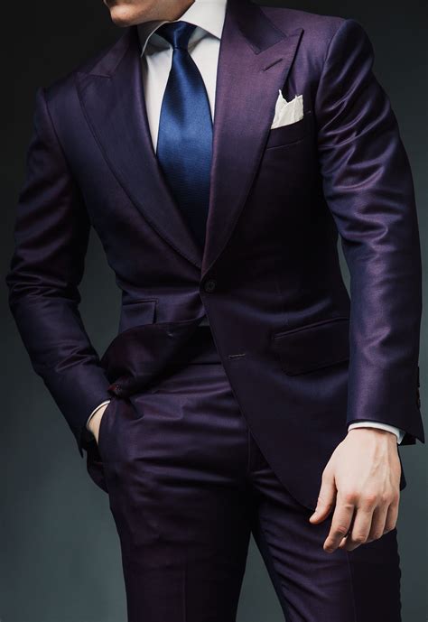 Charlesdeanofficial Purple Suits Wedding Suits Men Well Dressed Men