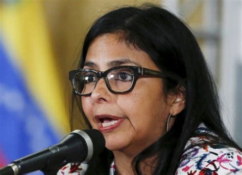 Vicepresidenta De Venezuela Denuncia Plan Desestabilizador Diarioya