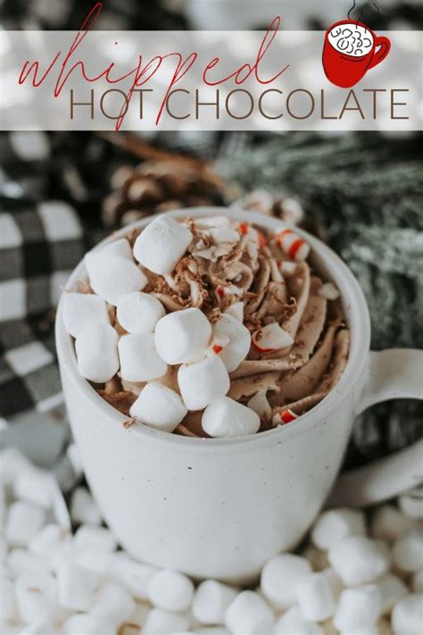 Whipped Hot Chocolate Wishes And Dishes