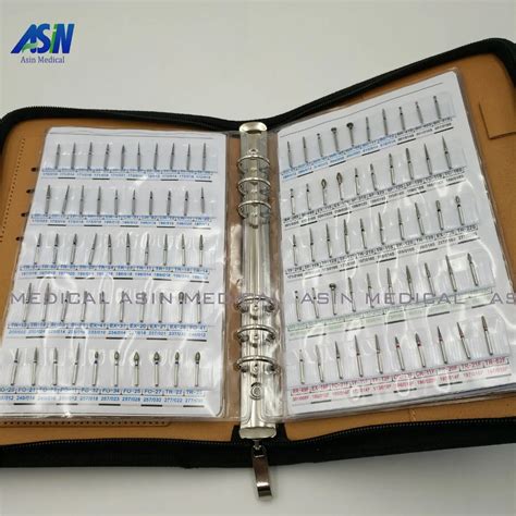 Dental Fg Diamond Bur Sample Book Models Pcs Diamond Bur Catalog