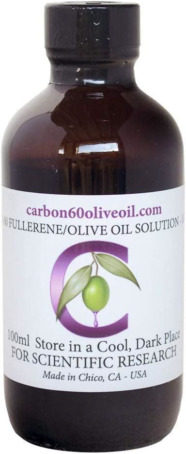 Research Grade Carbon 60 Olive Oil 100ml Bottle No Applicator Health And Household