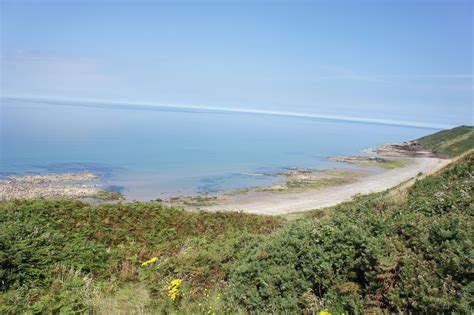 Whitestrand Beach Near Peel Isle Of Man Isle Of Man Beach