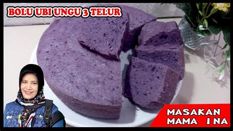 Resep Bolu Kukus Ubi Ungu Mengembang Banget Anti Gagal YouTube