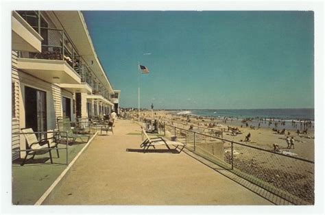 Driftwinds Motel Wells Beach Motor Inn Maine Postcard