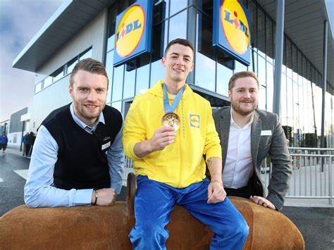 Olympic effort to welcome South Belfast shoppers to new Lidl Northern