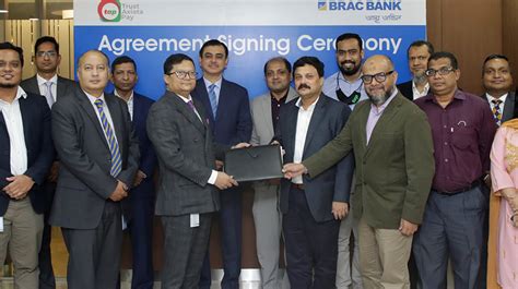 Brac Bank Trust Axiata Pay Tie For Digital Payment Services