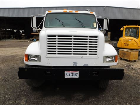 1994 International 4900 Dt466 Single Axle Dump Truck 7 X 14 Bed