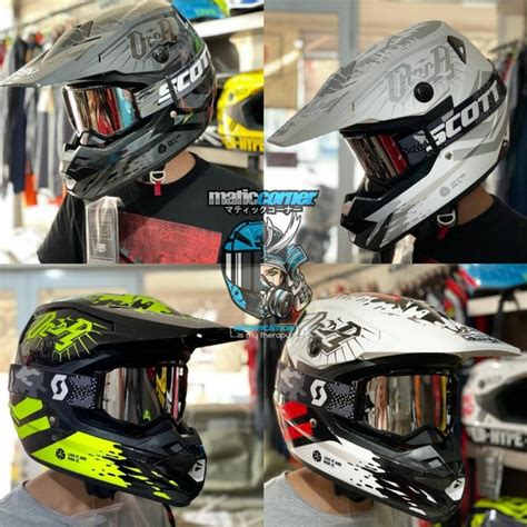 Jual Helm Orca Esqueleto Rsv Helmet Supermoto Motocross Crf Klx