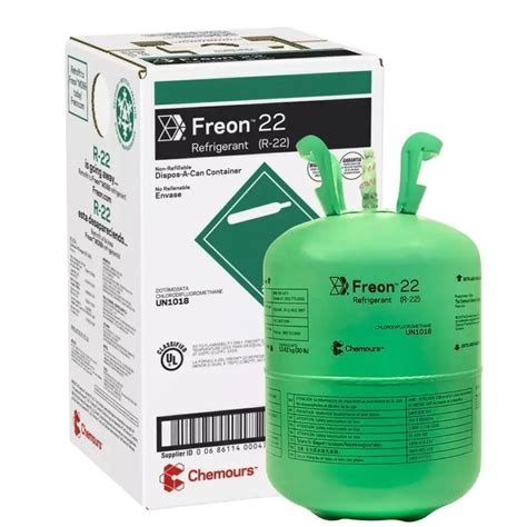 Fluido G S Refrigerante Chemours Freon R Kg Onu Friopar