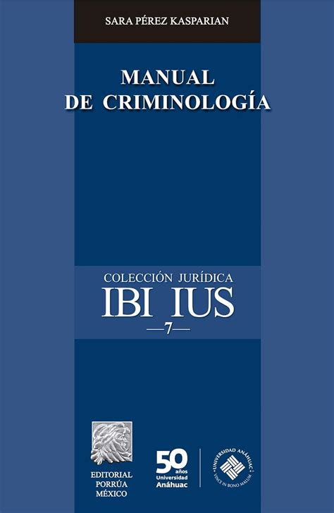 Amazon br eBooks Kindle Manual de Criminología Colección Jurídica