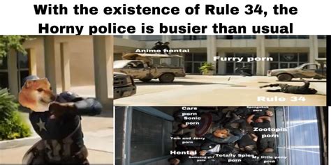 Horny Police Got An Upgrade Do Ples Don T Be Horny Or Else I Ll Beat You Up And Send You To