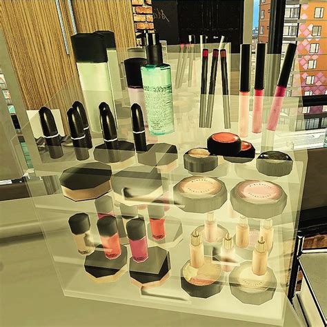 Ebonix Mac Make Up Case Sims 4 Cc Makeup Sims 4 Clutter Sims 4