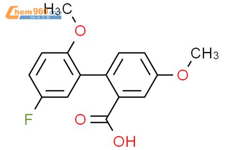 Fluoro Methoxyphenyl Methoxybenzoic Acidcas