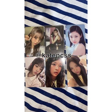 Jual Photocard Official Newjeans Blackpink Kep1er Mashiro Jennie Lisa