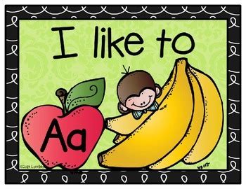 Apples and Bananas Song by Kindergarten Inspiration by Lynn Back