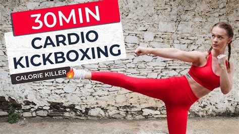 30 MIN CARDIO KICKBOXING Fat Burning HIIT Ab Finisher Calorie