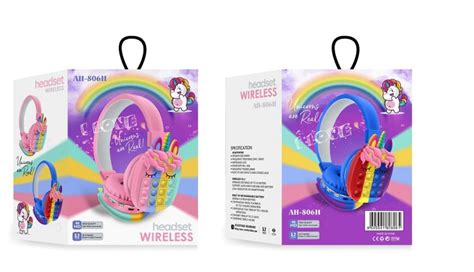 Ripley Aud Fonos Inal Mbricos Bluetooth Unicornio Ni A