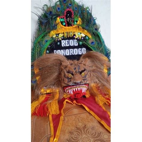 Jual Topeng Reog Ponorogo Reog Mini Reog Anak Pajangan Hiasan