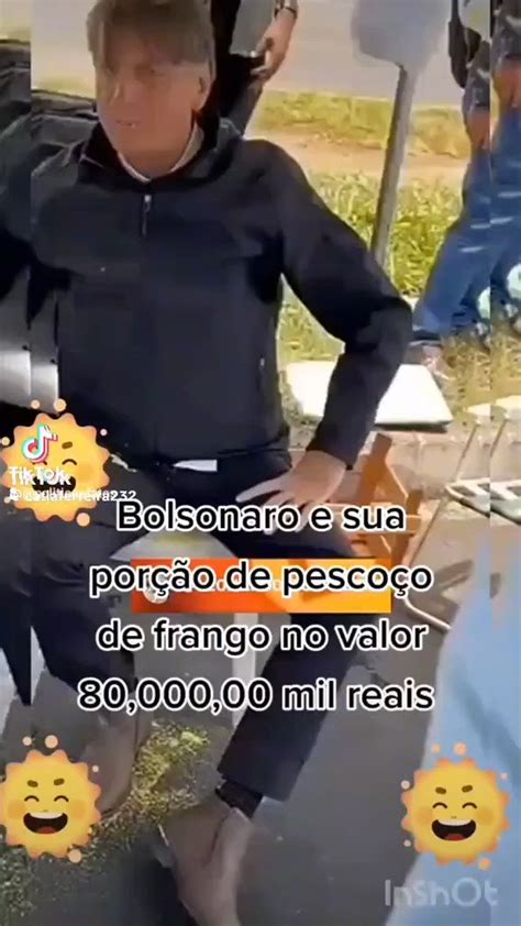 Política e Fatos on Twitter Bolsonaro e comendo pescoço de galinha de