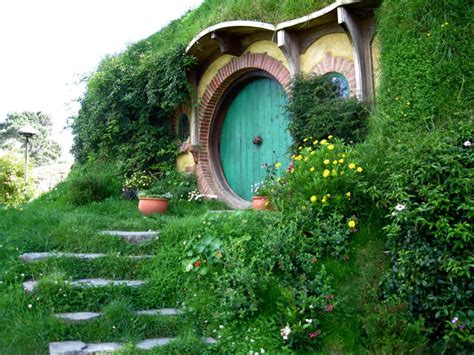 Casinha The Hobbit Unusual Homes Hobbit Hole