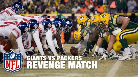 Eli And The Giants Return To Lambeau Giants Vs Packers Revenge Match