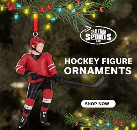 Hockey Figure Ornaments