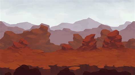 2D Canyon Parallax Background | GameDev Market