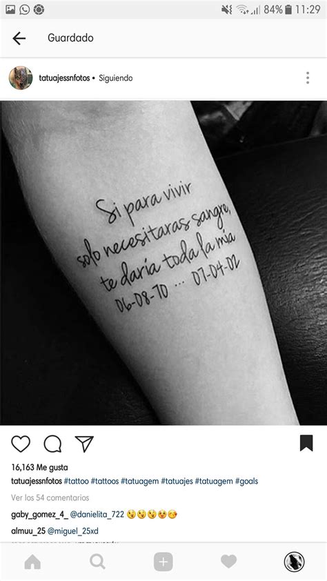 Tatuajes Dedicados A Una Madre Frases Pin En Ideas De Tatuajes