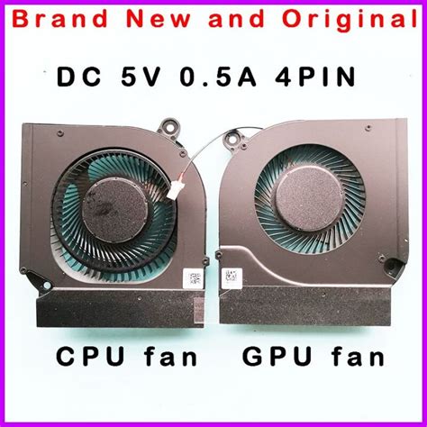 New Orignal Laptop Cpu Gpu Cooling Fan Radiator For For Acer Nitro