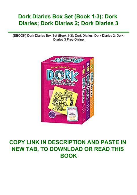 {EBOOK} Dork Diaries Box Set (Book 1-3) Dork Diaries; Dork Diaries 2 ...