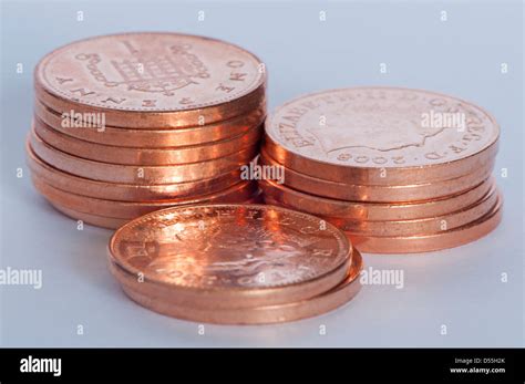 Three Piles Of Monetary Coins Hi Res Stock Photography And Images Alamy