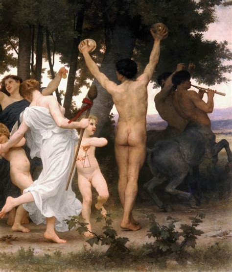 Girl Defending Herself Against Love By William Adolphe Bouguereau Als