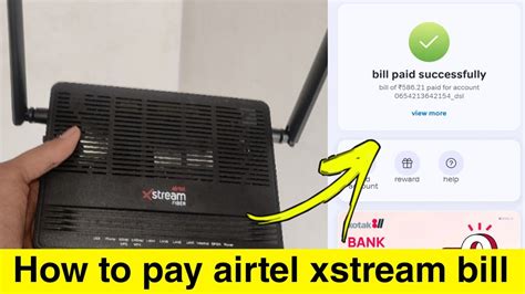 How To Pay Airtel Xstream Fiber Broadband Bill Airtel Fiber Ka Bill