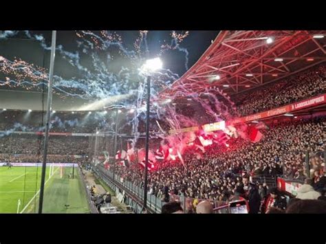 Feyenoord Psv 1 0 Sfeeractie YouTube