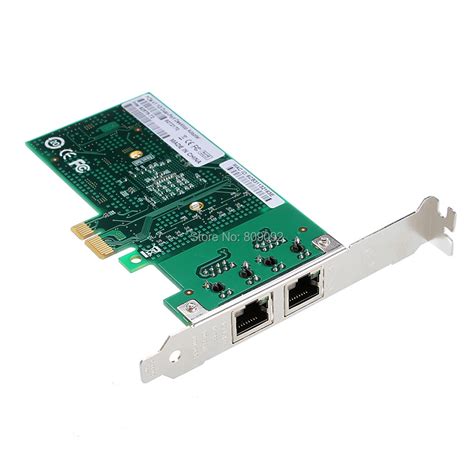 Rj45 Dual Port 82575 T2 Pci Express Gigabit Ethernet Network Card 10