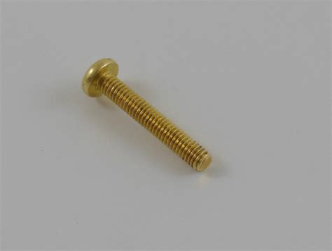 Brass Screws – M4 x 1.00 inch (Package of 10) – Galena Century Radio