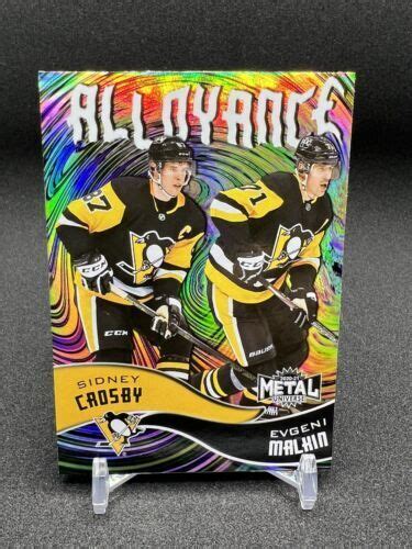 Skybox Metal Universe Alloyance Al Sidney Crosby Evgeni