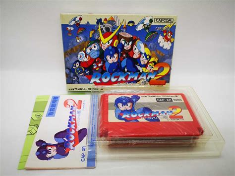 Yahooオークション 【美品 Fc ロックマン2 Drワイリーの謎 Rockman