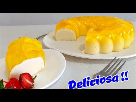 Gelatina De QUESO Philadelphia con Piña Super Deliciosa y Fácil