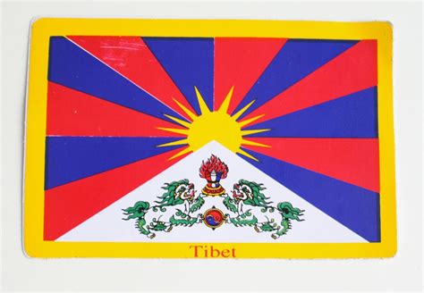 Tibet Flag Sticker Artofit