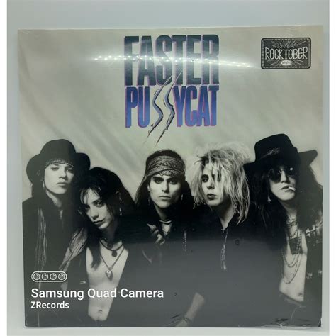 Faster Pussycat Faster Pussycat Album Vinyl Lp Glam Metal Hair Rock Us Press Sealed Rocktober