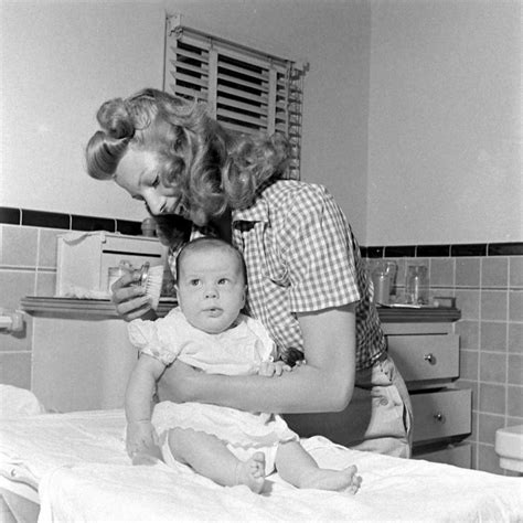 Lovely Pics of Rita Hayworth at Home in Beverly Hills With Her Daughter ...