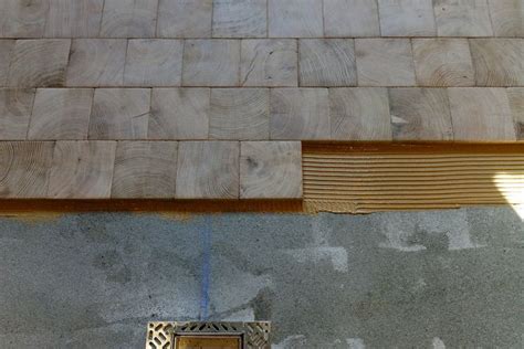 Atelier Des Granges French Parquet Laying Detail In