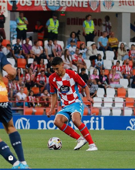 Debut del jugador del Occidente Jesús Fdez con el CD Lugo en 2ª