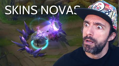 A RIOT FEZ MAIS UMA VEZ SKINS NOVAS DO LOL QUALIDADE E ANIMAÇÕES