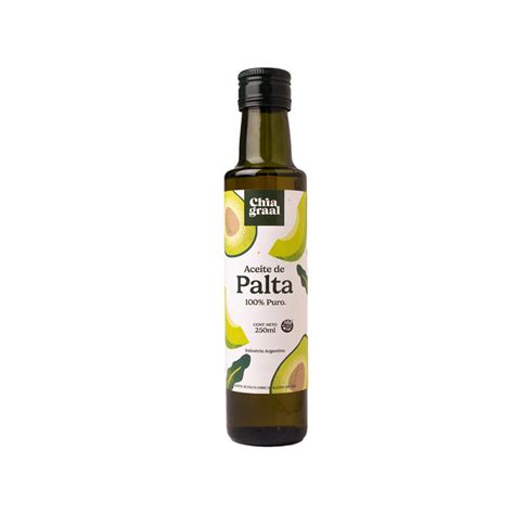 Aceite De Palta Puro Chia Graal X Ml Cardamom Bazar Org Nico