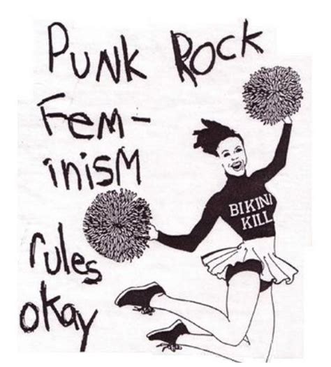 The Return Of The Bikini Kill Zine Grunge Riot Grrrl Bikini Kill