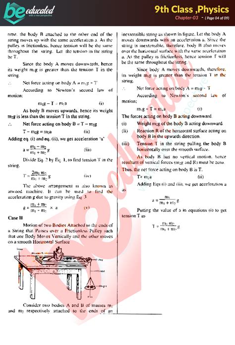 Chapter 3 Physics 9th Class Notes Matric Part 1 Notes