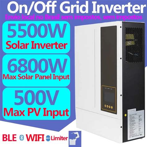 Onduleur Hybride De W Avec Contr Leur De Charge Solaire Mppt Int Gr