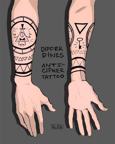 Tattoo De Gravity Falls In 2023 Hand Tattoos Tattoos For Guys